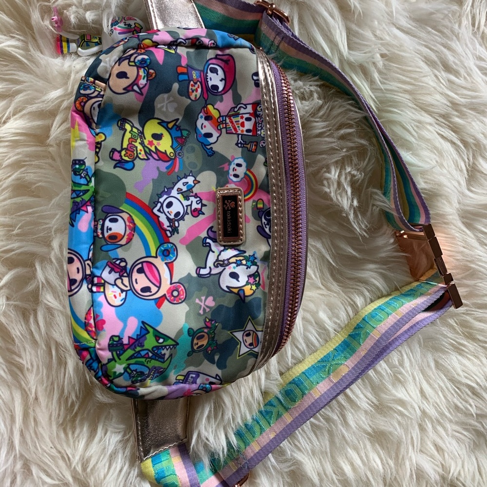 Tokidoki Fanny Pack w/ Charms